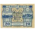 Банкнота 20 геллеров 1920 года Австрия — Коммуна Вайберн (Нотгельд) (Артикул: B2-14589) — Фото №1