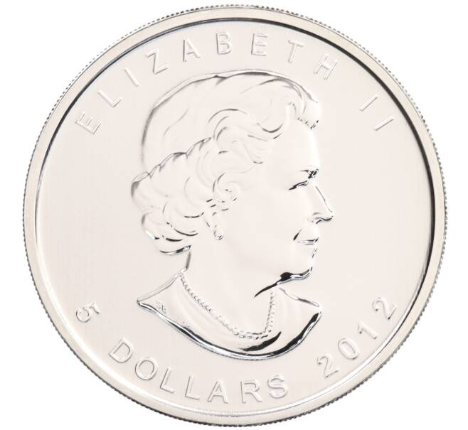 Монета 5 долларов 2012 года Канада «Канадская Фауна — Лось» (Артикул: K10-2883) — Фото №2