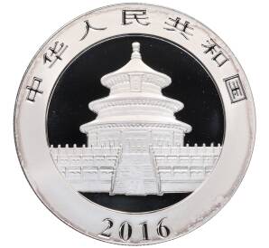10 юаней 2016 года Китай «Панда» — Фото №2