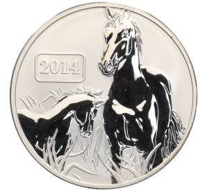 5 долларов 2014 года Токелау «Восточный календарь — Год Лошади» — Фото №1