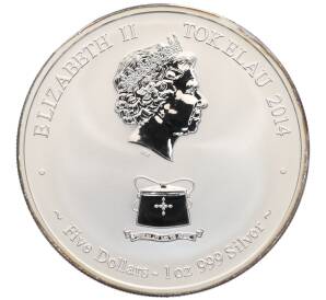 5 долларов 2014 года Токелау «Восточный календарь — Год Лошади» — Фото №2