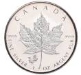 Монета 5 долларов 2017 года Канада «Кленовый лист — Год петуха» (Артикул: K10-2902) — Фото №1