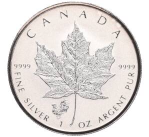 5 долларов 2017 года Канада «Кленовый лист — Год петуха» — Фото №1