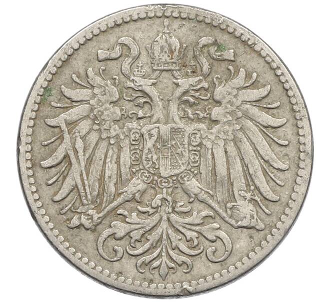 Монета 10 геллеров 1895 года Австрия (Артикул: K10-3064) — Фото №2