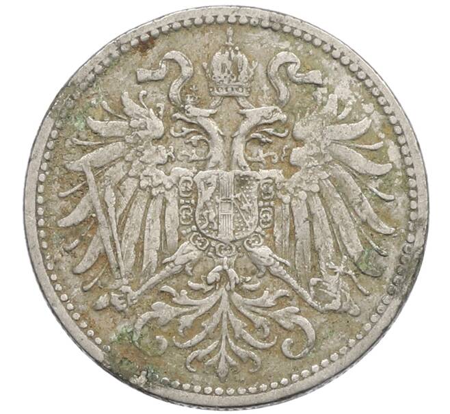 Монета 10 геллеров 1895 года Австрия (Артикул: K10-3079) — Фото №2