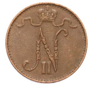 1 пенни 1911 года Русская Финляндия