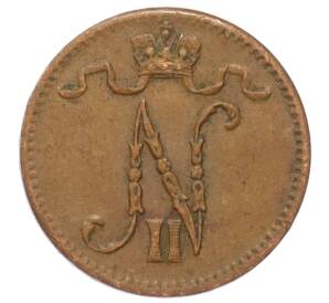 1 пенни 1915 года Русская Финляндия — Фото №2