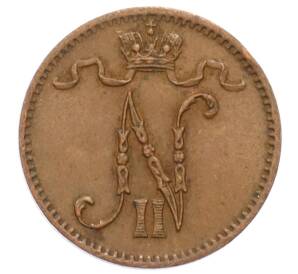 1 пенни 1914 года Русская Финляндия — Фото №2