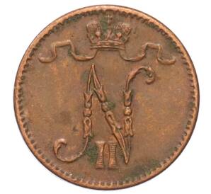 1 пенни 1914 года Русская Финляндия — Фото №2