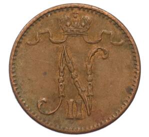 1 пенни 1914 года Русская Финляндия — Фото №2