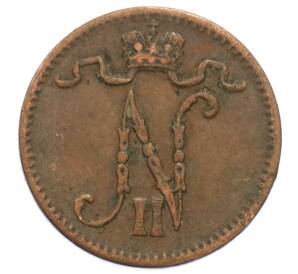 1 пенни 1915 года Русская Финляндия — Фото №2