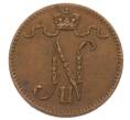 Монета 1 пенни 1905 года Русская Финляндия (Артикул: K10-3155) — Фото №2