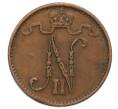 Монета 1 пенни 1915 года Русская Финляндия (Артикул: K10-3162) — Фото №2