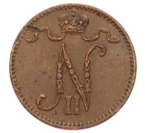 1 пенни 1915 года Русская Финляндия — Фото №2