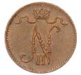 Монета 1 пенни 1915 года Русская Финляндия (Артикул: K10-3171) — Фото №2