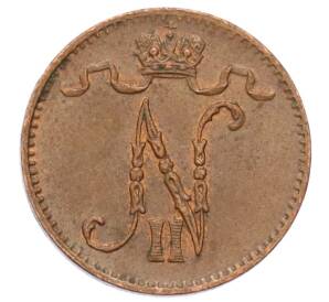 1 пенни 1915 года Русская Финляндия — Фото №2