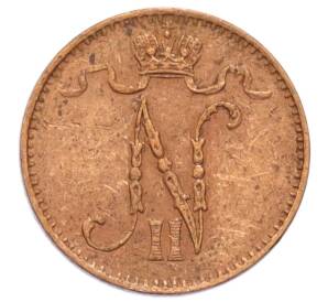 1 пенни 1907 года Русская Финляндия