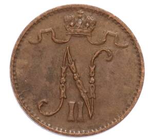 1 пенни 1911 года Русская Финляндия