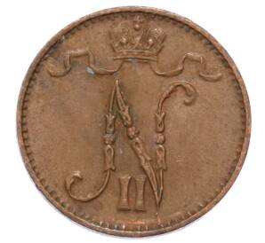1 пенни 1915 года Русская Финляндия — Фото №2
