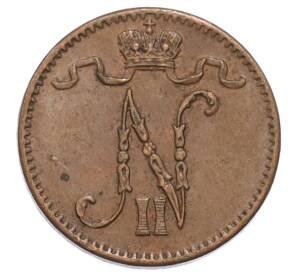 1 пенни 1914 года Русская Финляндия — Фото №2
