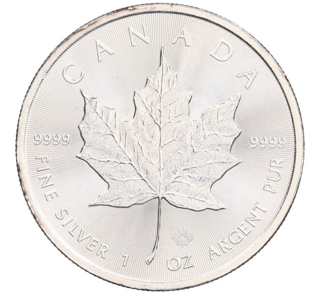 Монета 5 долларов 2015 года Канада «Кленовый лист» (Артикул: K10-3225) — Фото №1
