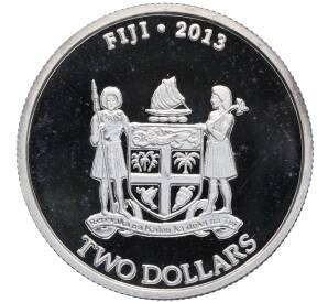 2 доллара 2013 года Ниуэ «Таку» — Фото №2