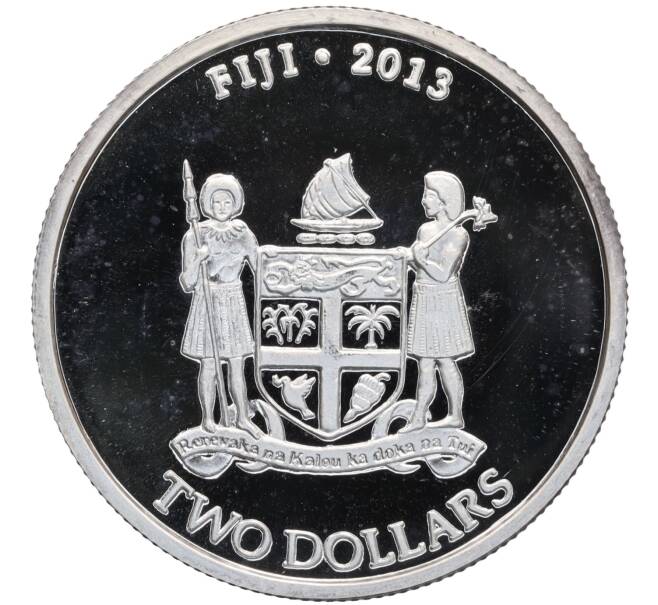 Монета 2 доллара 2013 года Ниуэ «Таку» (Артикул: K10-3236) — Фото №2