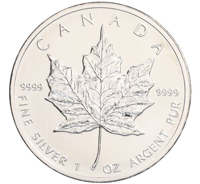 Монета 5 долларов 2012 года Канада «Кленовый лист» (Артикул: K10-3239) — Фото №1