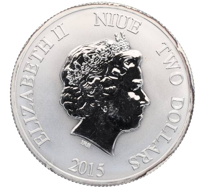 Монета 2 доллара 2015 года Ниуэ «Бисса» (Артикул: K10-3247) — Фото №2