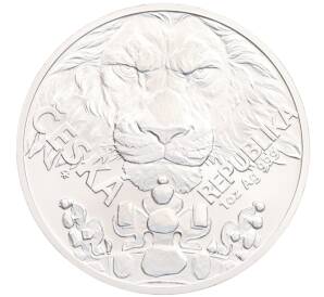 2 доллара 2023 года Ниуэ «Чешский лев» — Фото №1