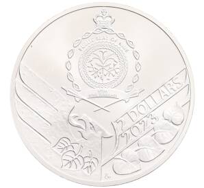 2 доллара 2023 года Ниуэ «Чешский лев» — Фото №2