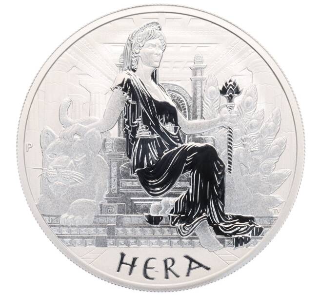 Монета 1 доллар 2022 года Тувалу «Боги Олимпа — Гера» (Артикул: K10-3260) — Фото №1