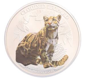 3000 риелей 2023 года Камбоджа «Дымчатый леопард» (Цветное покрытие) — Фото №1