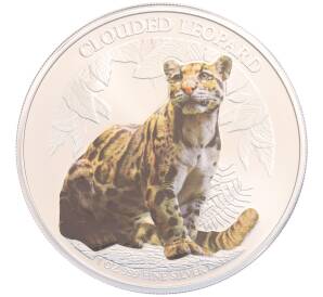 3000 риелей 2023 года Камбоджа «Дымчатый леопард» (Цветное покрытие) — Фото №1