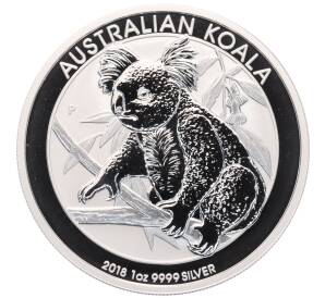 1 доллар 2018 года Австралия «Австралийская коала» — Фото №1