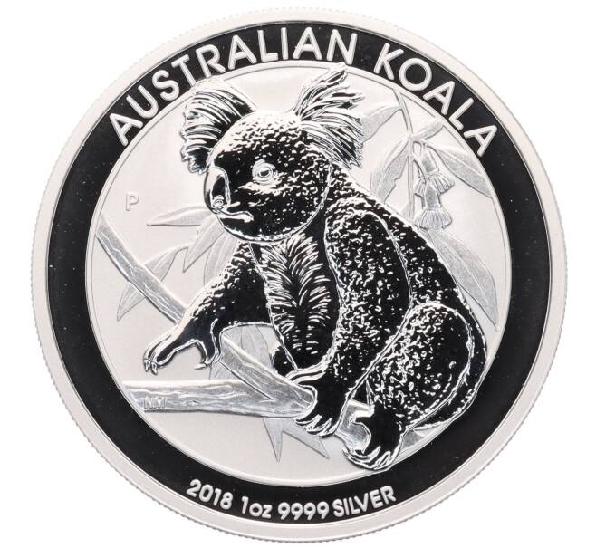 Монета 1 доллар 2018 года Австралия «Австралийская коала» (Артикул: K10-3273) — Фото №1