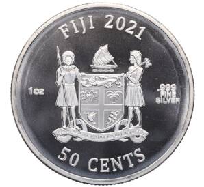 50 центов 2021 года Фиджи «Шрек» — Фото №2