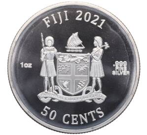 50 центов 2021 года Фиджи «Шрек»