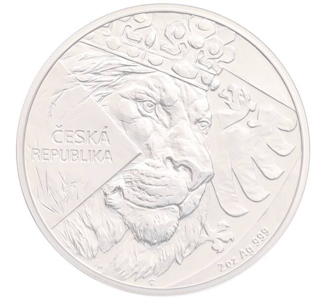 Монета 5 долларов 2024 года Ниуэ «Чешский лев» (Артикул: K10-3280) — Фото №1