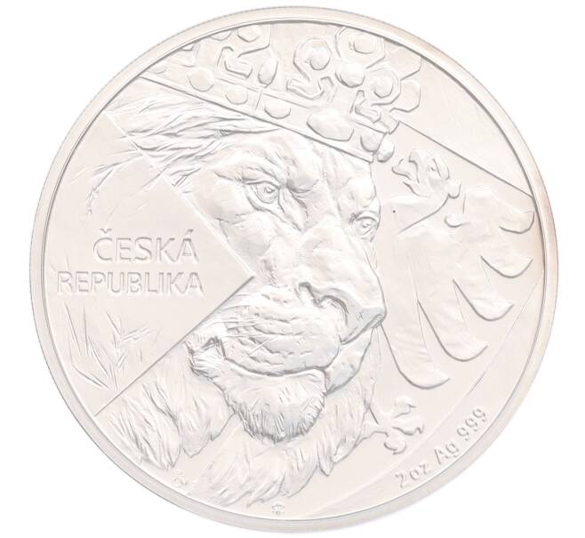 Монета 5 долларов 2024 года Ниуэ «Чешский лев» (Артикул: K10-3282) — Фото №1