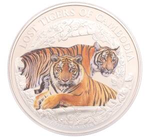 3000 риелей 2024 года Камбоджа «Потерянные тигры Камбоджи» (Цветное покрытие) — Фото №1