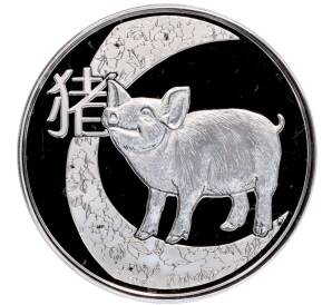 3000 риэлей 2019 года Камбоджа «Китайский гороскоп — Год свиньи» — Фото №1