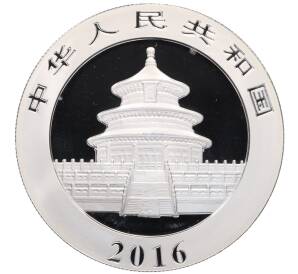 10 юаней 2016 года Китай «Панда» — Фото №2