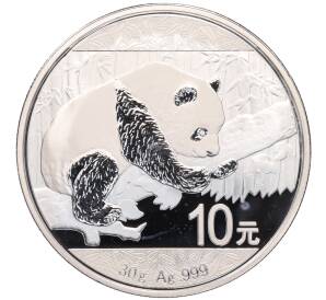 10 юаней 2016 года Китай «Панда» — Фото №1
