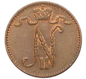1 пенни 1915 года Русская Финляндия — Фото №2