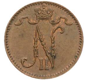 1 пенни 1913 года Русская Финляндия — Фото №2