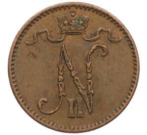 1 пенни 1914 года Русская Финляндия — Фото №2