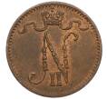 Монета 1 пенни 1914 года Русская Финляндия (Артикул: K10-3311) — Фото №2