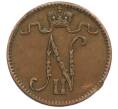 Монета 1 пенни 1912 года Русская Финляндия (Артикул: K10-3315) — Фото №2