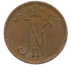 1 пенни 1914 года Русская Финляндия — Фото №2